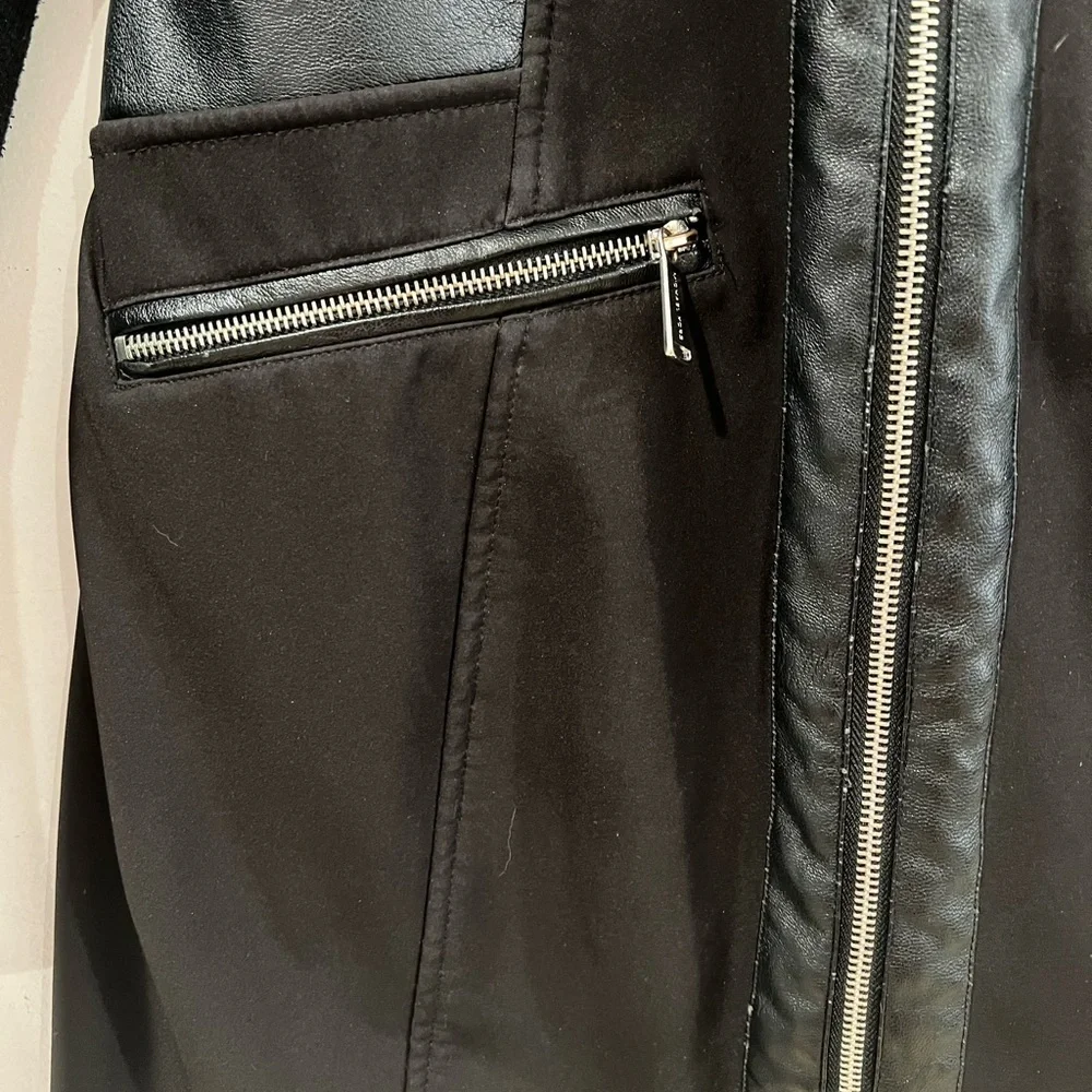 Michael Kors Women's Jacket Faux Leather black M